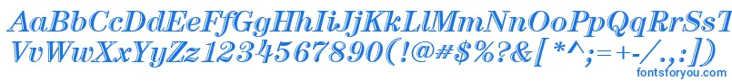 ItcCenturyLtHandtooledBoldItalic Font – Blue Fonts