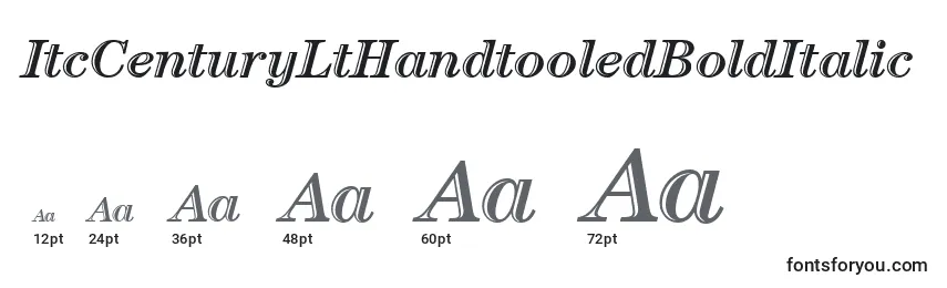 ItcCenturyLtHandtooledBoldItalic Font Sizes