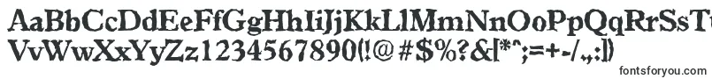 GranadarandomXboldRegular-Schriftart – Schriftarten, die mit G beginnen