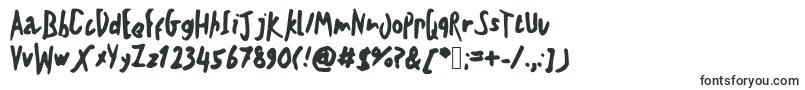Teschkescratch-fontti – Fontit Google Chromelle