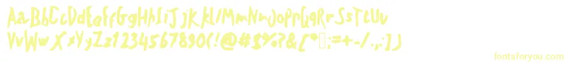 Weitere Informationen zur Teschkescratch-Schriftart Teschkescratch-Schriftart – Gelbe Schriften