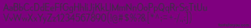 Шрифт MesmerizeScLt – чёрные шрифты на фиолетовом фоне