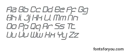 ArcticpatrolBlackitalic-fontti