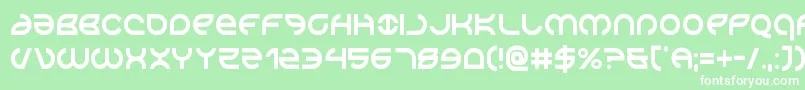 Aetherfoxcond Font – White Fonts on Green Background