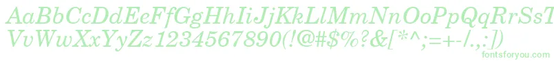 NewCenturySchlbkGreekInclined Font – Green Fonts