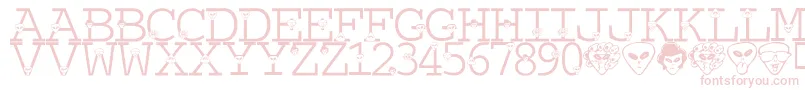 LmsTheTruthIsOutThere Font – Pink Fonts