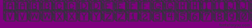 En savoir plus sur la police BlockysSt Police BlockysSt – polices noires sur fond violet
