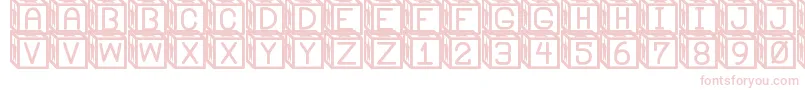 BlockysSt Font – Pink Fonts