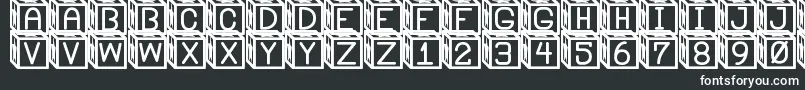 Fonte BlockysSt – fontes brancas