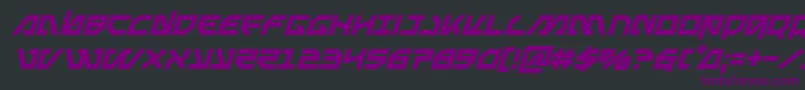 Metalstormital Font – Purple Fonts on Black Background