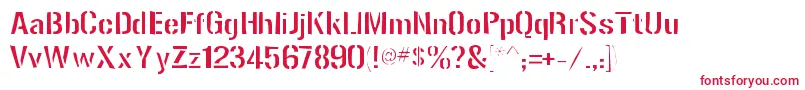 Gunplaygaunt Font – Red Fonts