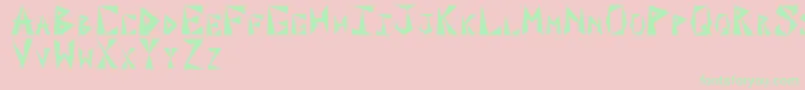 Подробнее о шрифте Paxili Шрифт Paxili – зелёные шрифты на розовом фоне