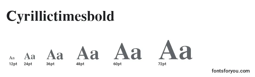 Cyrillictimesbold Font Sizes