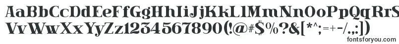 Шрифт Lissain – шрифты с засечками