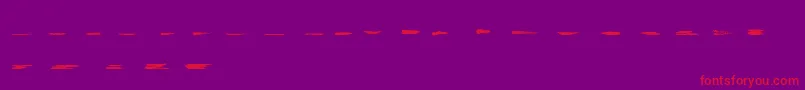 Lisätietoja GrungeStrokes01-fontista GrungeStrokes01-fontti – punaiset fontit violetilla taustalla