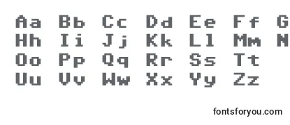 Schriftart CommodorePixelizedV1.2