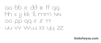 Tschichlight Font