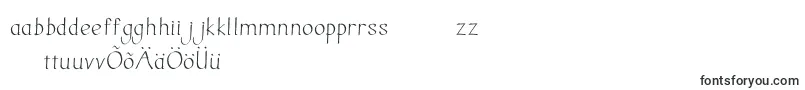 Inkcalig-Schriftart – estnische Schriften