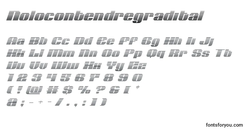 Nolocontendregradital Font – alphabet, numbers, special characters