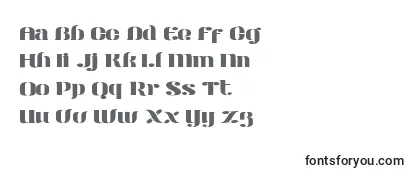 ModernStencilPersonalUse Font