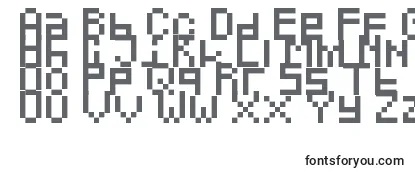 Шрифт Pixeled