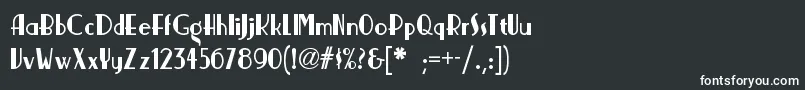 Nickerbockernf Font – White Fonts