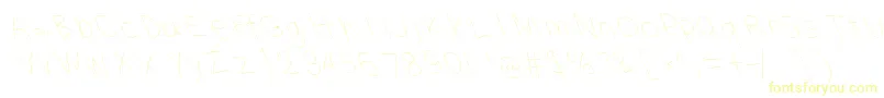 Filamentfourtwo-Schriftart – Gelbe Schriften