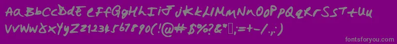Más sobre la fuente Hollysharpie fuente Hollysharpie – Fuentes Grises Sobre Fondo Morado