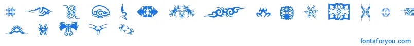 TtfTattoef Font – Blue Fonts