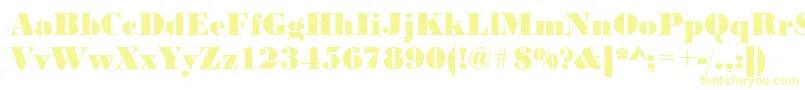 Urwbodonidextbolnar Font – Yellow Fonts