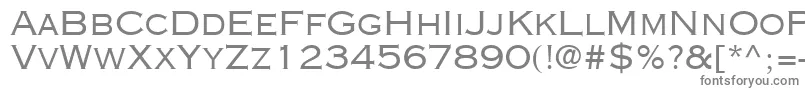 CopperplateSsi Font – Gray Fonts on White Background