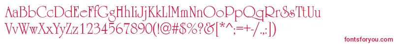 Occidental Font – Red Fonts