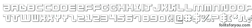 Шрифт Direktor3D – многолинейные шрифты