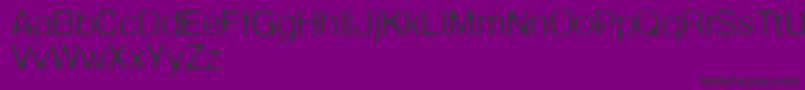 Defonteleger Font – Black Fonts on Purple Background