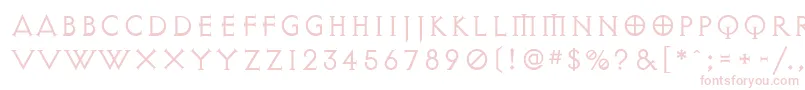 ExocetLight Font – Pink Fonts on White Background