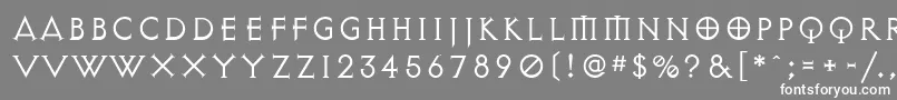 ExocetLight Font – White Fonts on Gray Background