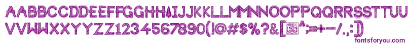 HbmForistaSketchyPersonalUseOnly Font – Purple Fonts