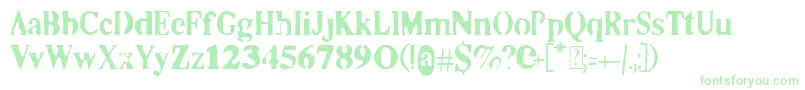 Co2 Font – Green Fonts