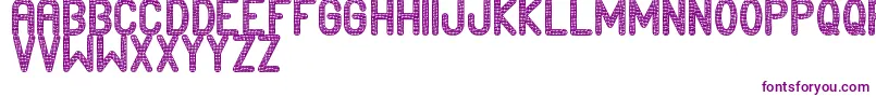 Edournida Font – Purple Fonts on White Background