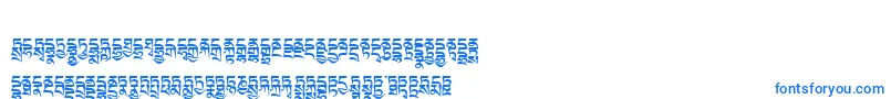 Tibetanmachineweb4 Font – Blue Fonts