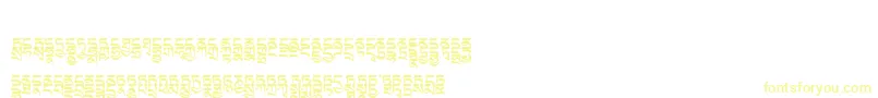 Tibetanmachineweb4 Font – Yellow Fonts on White Background