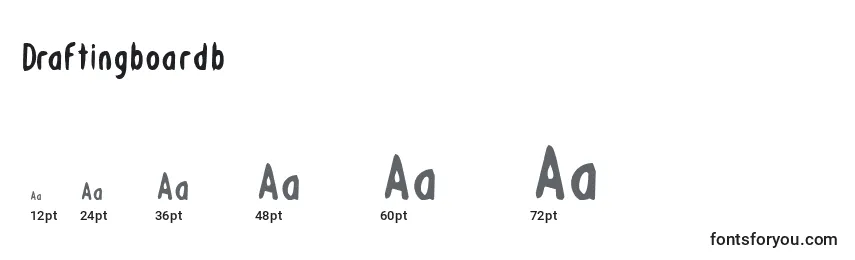 Draftingboardb Font Sizes