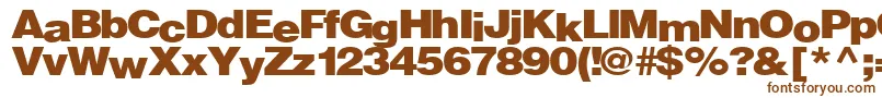 Firewalk36RegularTtext Font – Brown Fonts