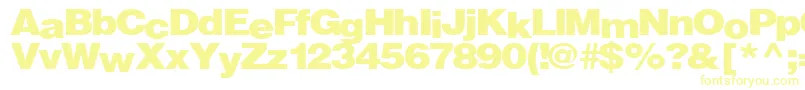 Firewalk36RegularTtext Font – Yellow Fonts