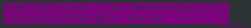 Lisätietoja Electronicablackc-fontista Electronicablackc-fontti – violetit fontit mustalla taustalla