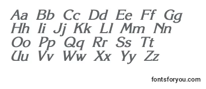 KorinnaSuBoldItalic-fontti