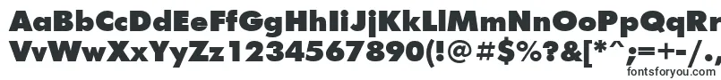 FuturisextraBoldCyrillic-fontti – Alkavat F:lla olevat fontit