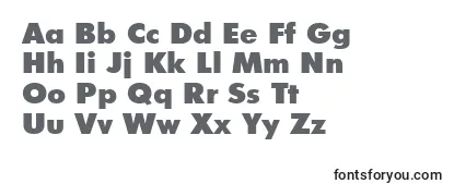 FuturisextraBoldCyrillic-fontti