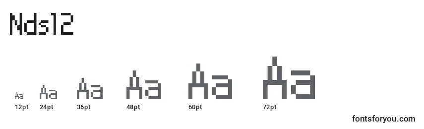 Nds12 Font Sizes