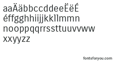 CarroisgothicRegular font – macedonian Fonts